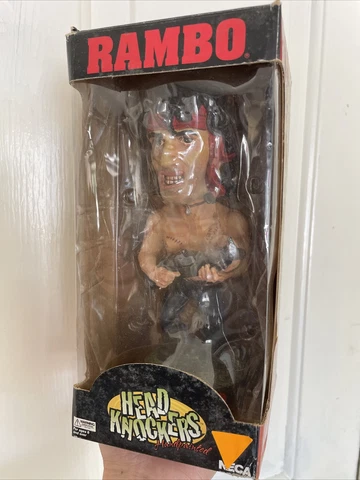 NECA Head Knockers RAMBO First Blood Movie Bobble Head "Sylvester Stallone" Cover
