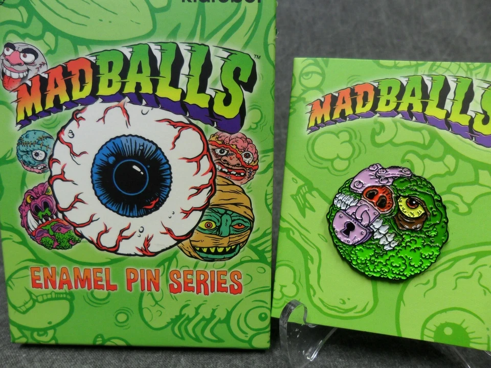 Kidrobot Madballs Enamel Pin Series 1 - Oculus Orbus