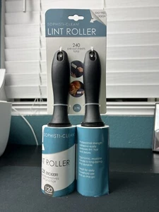 Roller lanugine SOFISTICA PULITO 240 fogli pretagliati facile sbucciatura 2 x adesivo NUOVO acquista ora - Foto 1 di 9