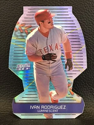 2000 Topps Stadium Club 3x3 Luminescent #2B Ivan Rodriguez NM-MT HOF *MKCards* - Image 1 of 2