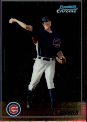A6517- 2010 Bowman Chrome Prospects #BCP110A D.J. LeMahieu - NM-MT - Image 1 of 2
