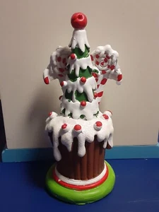 Clay Christmas tree Peppermint And Cupcake decor!  - Picture 1 of 6