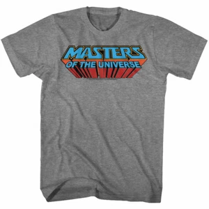 Masters Of The Universe 80's Cartoon Logo Men's T Shirt  - Picture 1 of 3