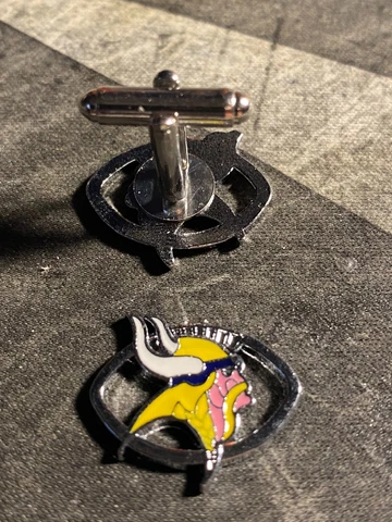 Minnesota Vikings cufflinks Cover