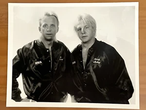 4 LOT Vtg Pro-Wrestlers 8x10 Original Photos Mulkeys, Rocca, Flair, Horsemen - Picture 1 of 4