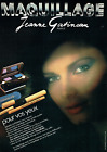 publicité Advertising  0922  1980  maquillage yeux  Jeanne Gatineau