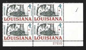 United States Scott 1197 Plate Block #27210 Mint Lightly Hinged - Picture 1 of 2