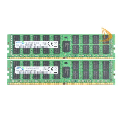 Samsung DDR4 2RX4 2x 16GB PC4-2133P 2133Mhz PC4-17000 ECC REG Server Memory RAM - Image 1 of 4