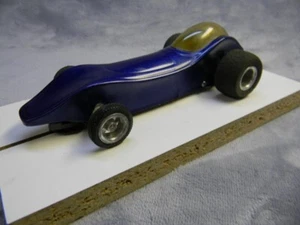 1/24 SCALE VINTAGE ORIGINAL 1966 CLASSIC VIPER DEEP METALLIC BLUE SLOT CAR - Picture 1 of 9
