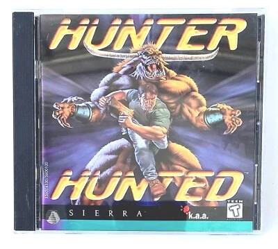 Hunter Hunted PC Game | Rare | 1996 | Arcade  - Image 1 of 4