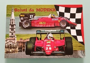FERRARI Saluti da Modena Cartolina Postcard - Imagen 1 de 2