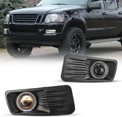 Par de luces antiniebla para Ford Explorer 2007-10 Explorer Sport Trac 2006-2010 con bombillas Foto 1 de 4