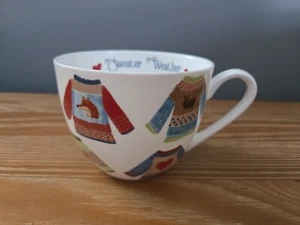 SUÉTER CLIMA Taza Café Té Taza Cosecha Verde Estudio Dachshund Corazón Zorro - Imagen 1 de 12