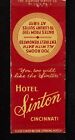1940s Hotel Sinton 700 Rooms Famous Rookwood Room Cincinnati OH Hamilton Co MB