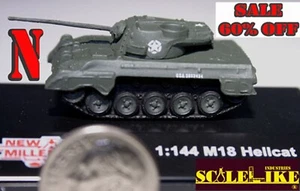 N SCALE CLASSIC ARMOR M-18 HELLCAT 1:144 NEW IN BOX - Picture 1 of 1