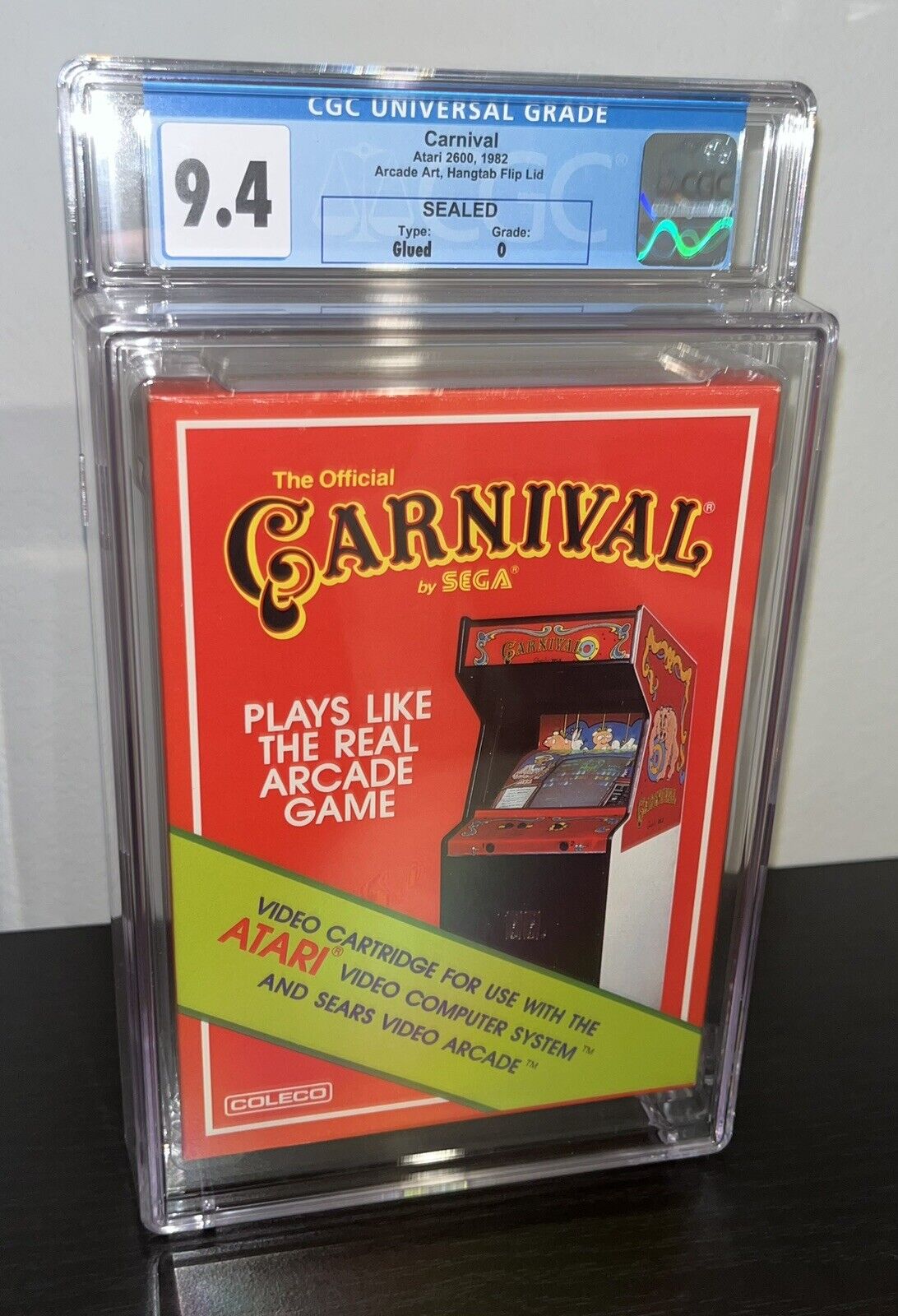 CARNIVAL - Atari 2600 WATA CGC 9.4 Sealed Rare