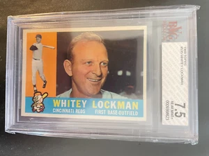 1960 TOPPS #535 WHITEY LOCKMAN REDS BVG 7.5 - Picture 1 of 2