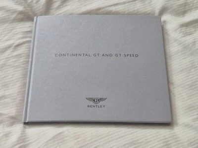 Bentley Continental & GT Speed Hardback Dealer Sales Brochure 2009 - Image 1 of 4