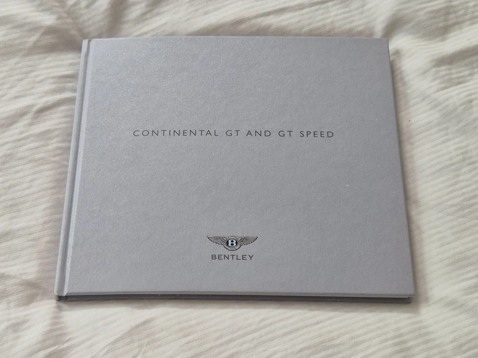 Bentley Continental & GT Speed Hardback Dealer Sales Brochure 2009 - Image 1 of 4