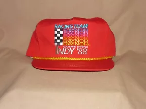Vintage  1988 Raynor Racing Team Indy Ballcap New Never Worn. - Picture 1 of 3