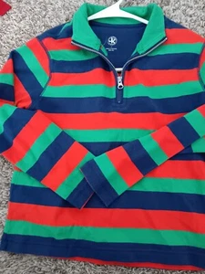 J Khaki Boys Size 7 Christmas Pullover - Picture 1 of 4