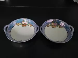 Antique Handpainted Noritake Trinket Dish Set - Picture 1 of 12