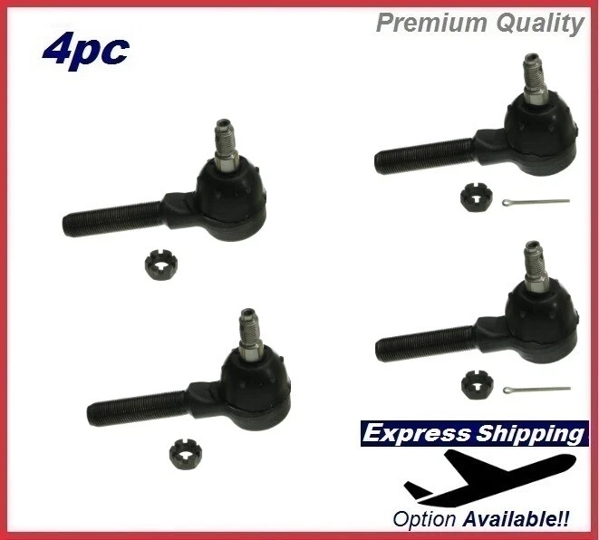 Premium Tie Rod End SET Inner Outer For CHEVROLET Kit ES323R ES323L - Image 1 of 1