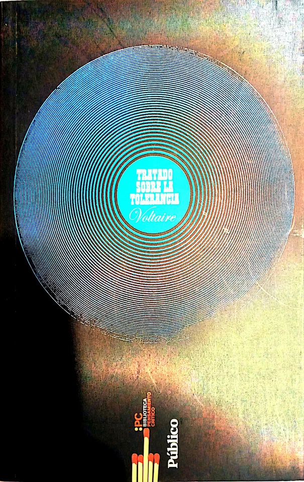 Libro "tratado de la Tolerancia" - Voltaire - Biblioteca pensamiento critico - Imagen 1 de 1