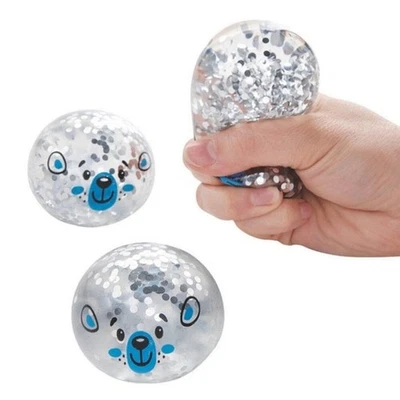 Шарики для сжатия воды Winter Animal Glitter — 4 шт. - Изображение 1 из 2
