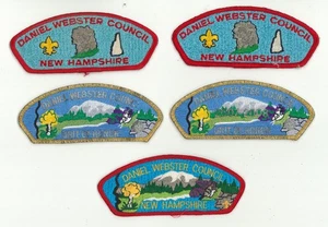 USA BOY SCOUTS OF AMERICA - BSA DANIEL WEBSTER SCOUT COUNCIL SHOULDER PATCH CSP - Picture 1 of 2