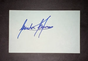 Tarjeta índice firmada 3x5 Carlos Carrasco, INDIOS (debut 2009) (HS) - Imagen 1 de 1