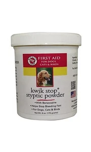 Miracle Care 423636 Kwik-Stop Polvo Estíptico 6 Onzas Bañera Resellable - Imagen 1 de 1