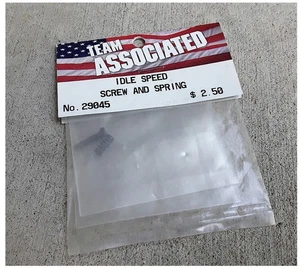 Team Associated Idle Speed Screw and Spring AE .12 .15 Nitro Engine 29045 - Picture 1 of 1