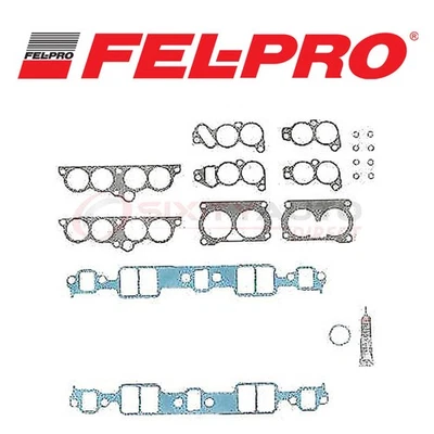 Fel Pro Intake Manifold Gasket Set for 1985-1992 Pontiac Firebird 5.0L V8 - nc Foto 1 de 4