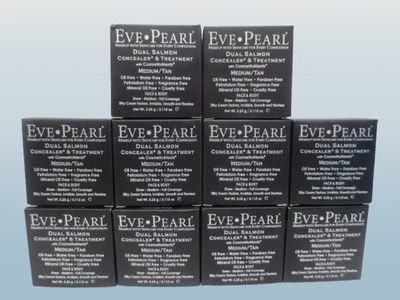 EVE PEARL DOBLE CORRECTOR Y TRATAMIENTO SALMÓN MEDIO/BRONCEADO 0,115 OZ LOTE EN CAJA DE 10 Foto 1 de 4