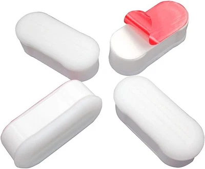 Bidet Toilet Seat Bumpers 4-Pack Strong Adhesive Replacement for Bidet Attachmen - Image 1 of 4
