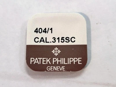 Genuine Patek Philippe Cal. 315SC Stem #404/1 new in opened Blister Pack - Image 1 of 3