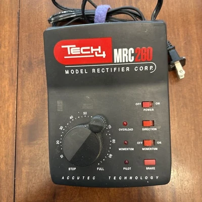 Accutec Technology 4 MRC 260 Model Train Controller Transformer Hobby - Image 1 of 4