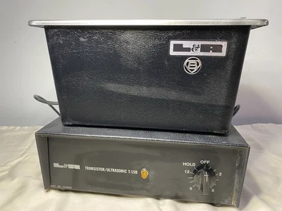 L&R Model T-15B Transistor Ultrasonic Dental/Jewelry Cleaner Tested Working - Image 1 of 4