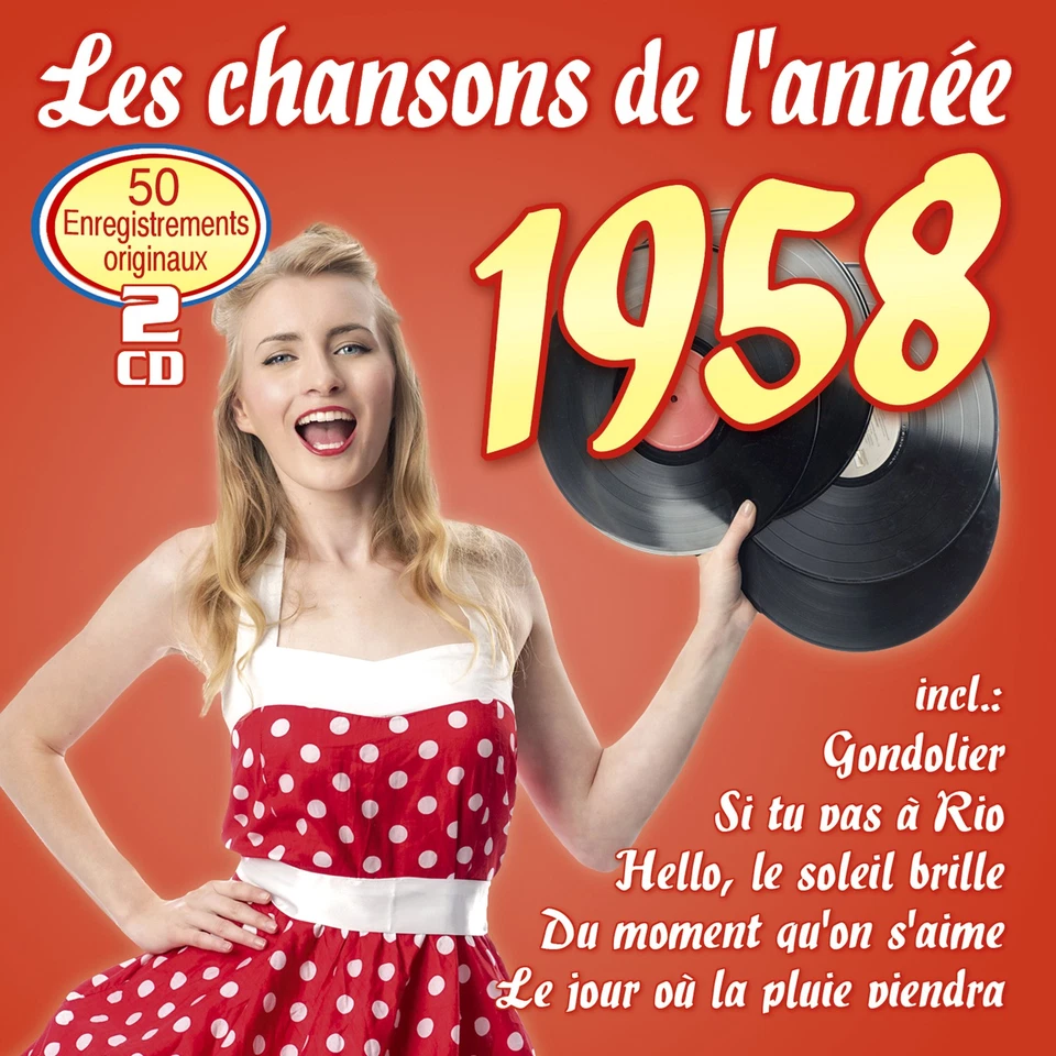 Various - Les chansons de l'année 1958 CD  *NEU*OVP* - Bild 1 von 1