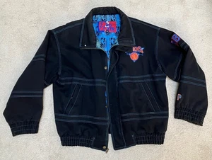 New York Knicks Vintage Pro Player Denim Jacket XL Pls Read - Picture 1 of 21
