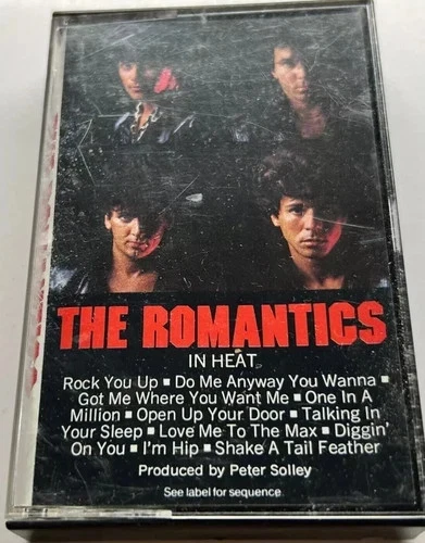 The Romantics - In Heat ( Cassette ) BRAND NEW - Imagem 1 de 1