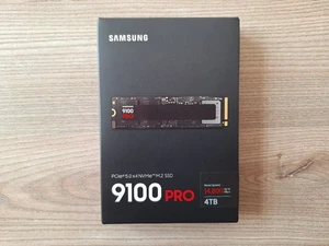 Samsung SSD 9100 Pro 4TB / PCIe 5.0 x4 / NVMe M.2 / MZ-VAP4T0BW / 🔥NEU&OVP🔥 - Bild 1 von 3