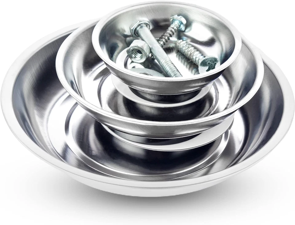 Magnetic Bowl For Screws 3pcmagnetic Bowls For Holding Nuts And Bolts Small Part - Image 1 of 2