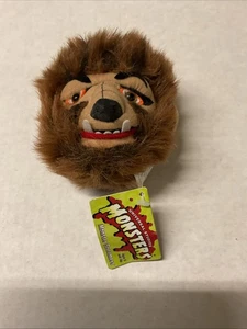 Side Show Toys 1999 Universal Studios WOLFMAN Monster Screamers Plush Head 4 in - Picture 1 of 1