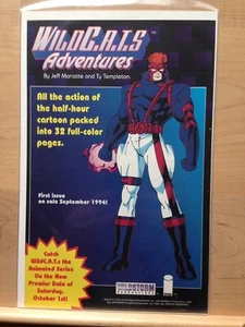 WILDCATS ADVENTURES Animated Cartoon Original Trimmed Paper Advertisement 1994 - Picture 1 of 1