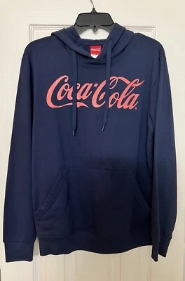 Sudadera con Capucha Coca Cola Cola Adulto Talla Pequeña S Azul Rojo Manga Larga Foto 1 de 4