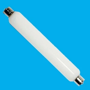 1x 60W GE 221mm Opal Double Ended Cap Tubular Lamp S15 Linear Strip Light Bulbs - Picture 1 of 1