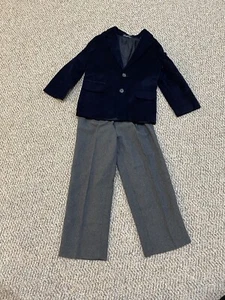 Boys Nautica Suit Jacket & Dress Pants Blue/Gray Size 5 Regular NEW - Picture 1 of 4