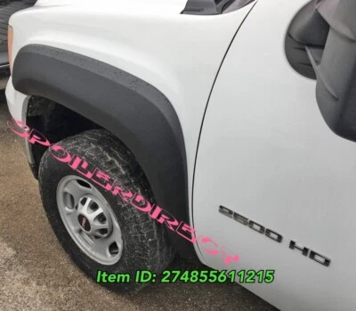 FACTORY STYLE FENDER FLARES FOR 2007-2013 GMC SIERRA 1500 / 07-14 SIERRA 2500HD Foto 1 de 4